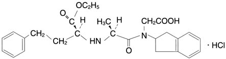 デラプリル塩酸塩の構造式