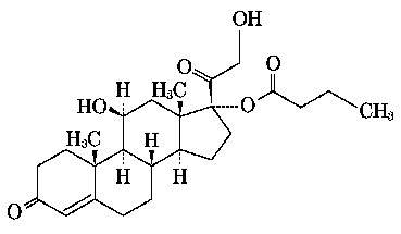 ヒドロコルチゾンの構造式
