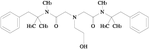 オキセサゼインの構造式
