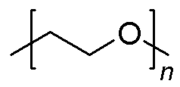 ムーベン（ポリエチレングリコール）の構造式